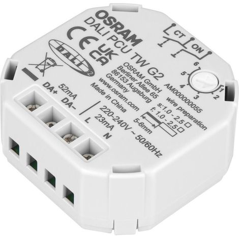 Otro componente domótica Osram DALI PCU convierte controles manuales DALI