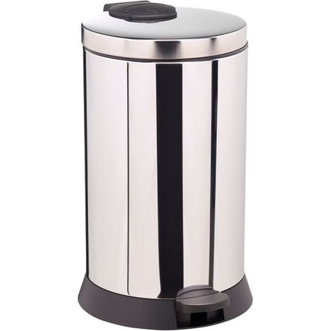 pattumiera magica da 20 l in acciaio inox lucido - 94119 - Rossignol (1/2)