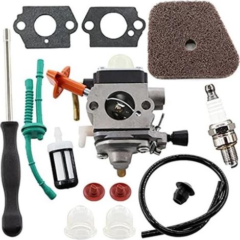 Adecuado para cortacéspedes Stihl FS87 FS90 FS100 FS110 FS 130 HL95 HL 100 HT100 HT101 KM90 KM100 KM110 SP90, juego de carburadores 4180-120-0610 (1/5)