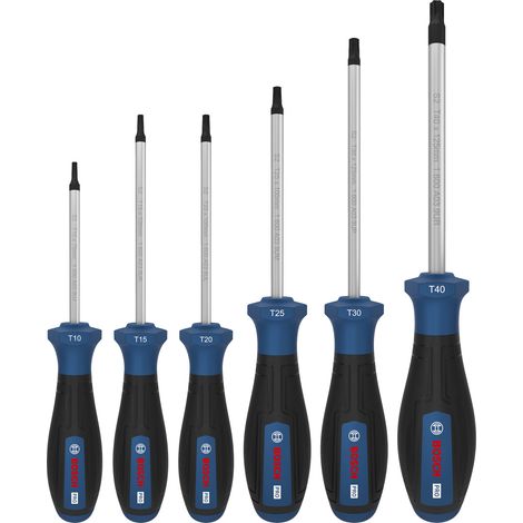 Bosch PRO Hand Tool - Screwdriver PRO Screwdriver Set TX, 6 pcs 1600A039PC (1/5)