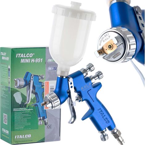 MINI UGELLO PER PISTOLA PER VERNICIATURA HVLP SERBATOIO DA 1,0 MM 250 ML PROFI (1/5)