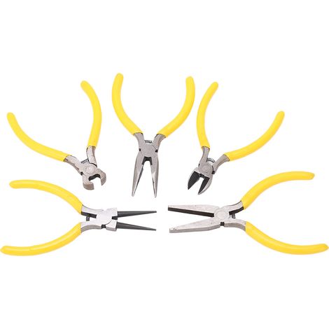 Kit de 5 pinces à double ressort en acier forgé pour la maintenance et la réparation (1/5)