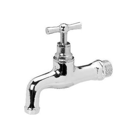 RUBINETTO A VITONE IN OTTONE CROMATO 1/2 BUGATTI