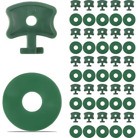 200 pièces de clips de torsion pour serre, accessoires de serre, pinces de serrage, clips de fixation en plastique et rondelles d'extension, isolation de serre, filet à bulles d'ombrage. (1/5)