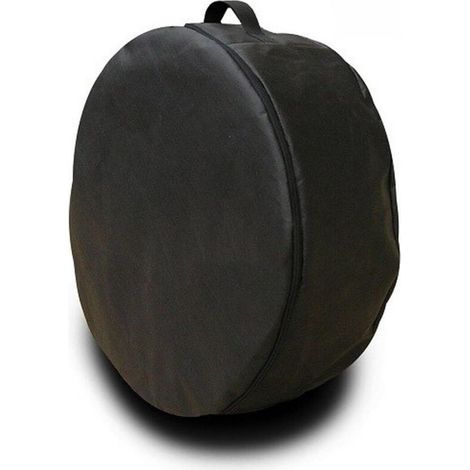 Housse Pneu Housse de Roue de Secours Noire pour Auto 63 cm x 21 cm (1/3)