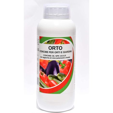 Bio ALT ORTO Concime fogliare NPK 10.8.15 con microelementi chelati 1 LT (1/5)