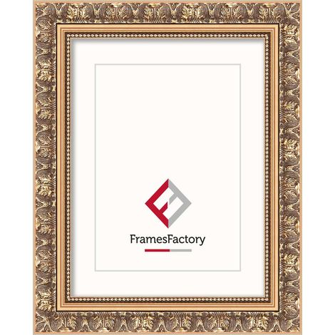 Cornice decorativa barocca dorata Ariana 60 × 70 cm (1/5)