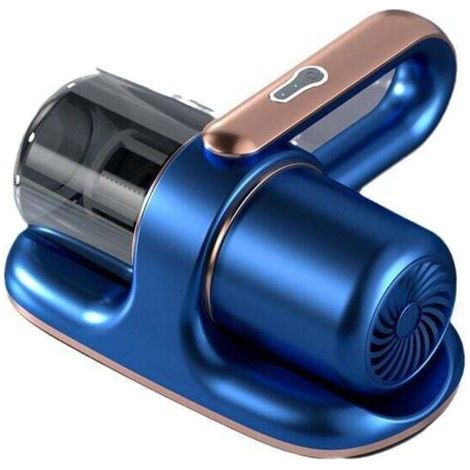 Aspirateur à main sans fil 13 000 Pa – Lumière UV-C pour élimination acariens – Technologie cyclonique sans sac – Accessoire brosse silicone (1/4)