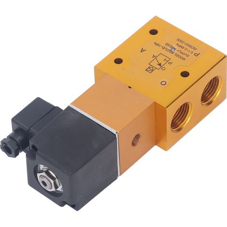 Électrovanne 3 voies 2 positions, guide extérieur G1/2", coupure haute pression, pour production AC220V (1/5)
