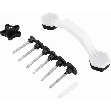 Bridge-Type Dent Removal Kit with 6 Glue Removal Tabs, Paintless Dent Repair Tools for Washing Machine and Refrigerator Body Repair (1/5)