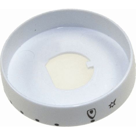 COLLERETTE BLANCHE BOUTON GAZ pour CUISINIERE ARTHUR MARTIN... (1/2)