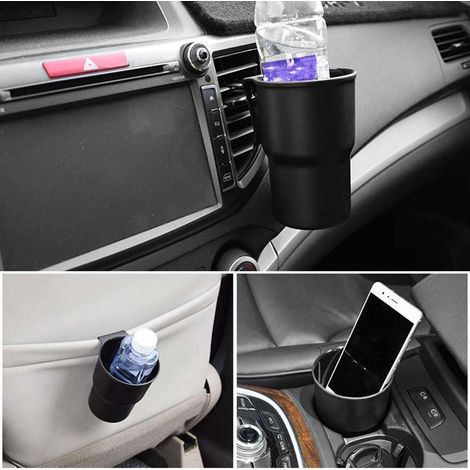 Universeller Auto-Getränkehalter, Lüftungsschlitz-Montagehalterung, Multifunktionsbox mit Flaschenhalterung, Türhalterung (1/4)