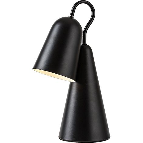 Lampada da tavolo moderna nera orientabile E14 40W Rabalux (1/5)