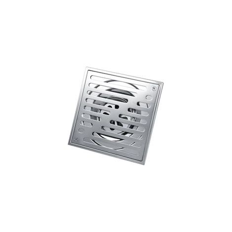 Drain de sol carré en acier inoxydable anti-odeur pour salle de bain, drain de douche de gros calibre (1/5)