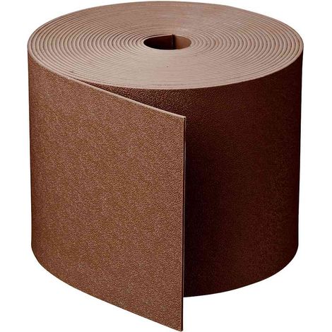 NATURE Bordure de jardin en polypropylene - Epaisseur 3 mm - H 15 cm x 10 m - Beige taupe (1/5)