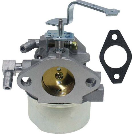Vergaser für Tecumseh 640152A HM80 HM90 HM100 Hochwertiges neues Ersatzteil. Vermischt Luft und Kraftstoff effektiv. Geeignet für Tecumseh 8-10 PS Metallmotoren. (1/4)