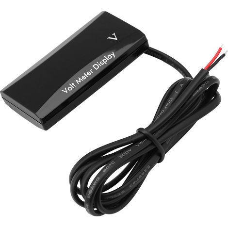 12V LED-Digitalvoltmeter für Auto und Motorrad, blaue Spannungsanzeige, digitales Messpanel (1/5)