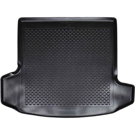 Trunk Mat Black suitable for ŠKODA KODIAQ 2017-2024 7-místná vidaXL