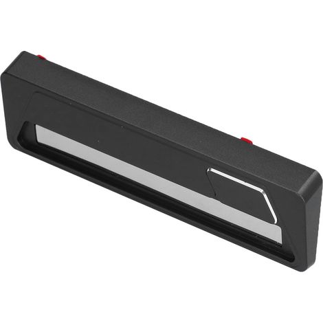 Plaque de stationnement temporaire en alliage d'aluminium pour voiture, support numéro de téléphone, accessoire parking noir