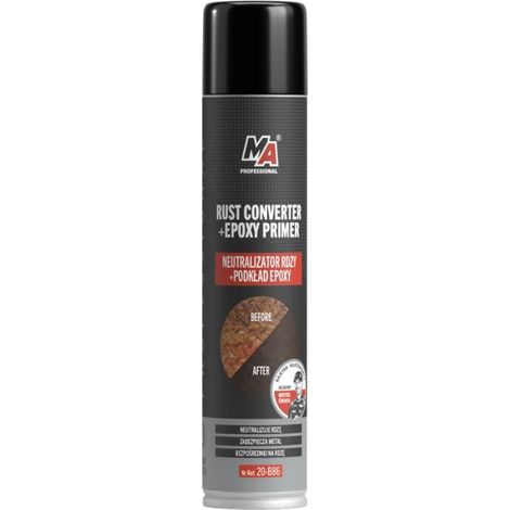 Neutralisant Antirouille - Apprêt Époxy En Spray 600 ml - Pour Surfaces Métalliques - 1 Pièce