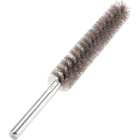 Brosse de nettoyage pour tube en fil d'acier inoxydable de 17 cm de long et 20 mm de diamètre (1/5)