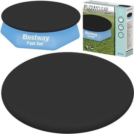 Couverture de piscine / Couverture de piscine / Couverture - Couverture de piscine - 244 cm (1/5)