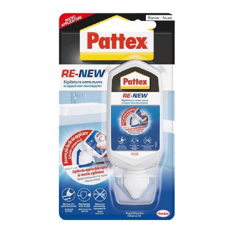 PATTEX RE-NEW BIANCO 80 ML- 80 ml - Bianco- HENKE- pezzi 12 (1/2)