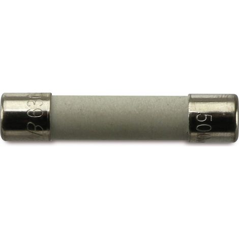 G-Sicherung, 6,3x32, 0,5 A, 500 V, superflink