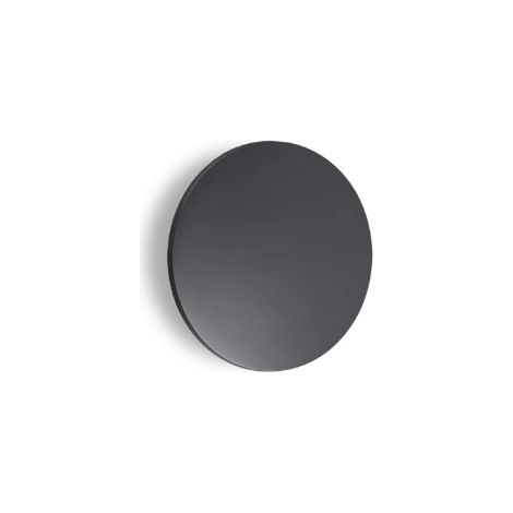 Applique Da Parete Contemporanea Punto Alluminio Nero Led 12W 3000K Ip54 (1/3)