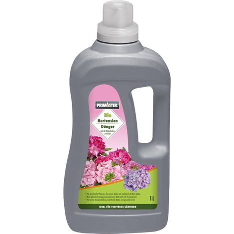Primaster Bio Flüssigdünger 1 l für Hortensien & Moorbeetpflanzen Dünger