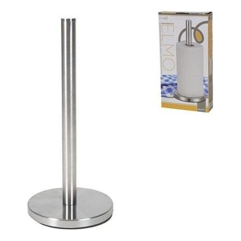 soporte para rollo de cocina elmo 33 cms portarrollos de acero inoxidable