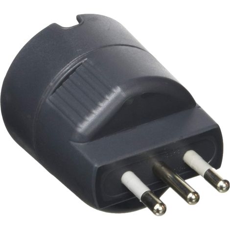 Adaptateur pour Prise électrique Anthracite (1/2)