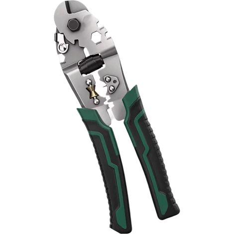 Pince coupante industrielle de 20,3 cm en acier au carbone pour les travaux électriques et la construction en utilisant des cisailles à câble métallique (1/5)