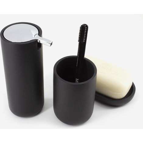 BATHBAZAAR - Porte-savon STOCKHOLM noir (1/5)