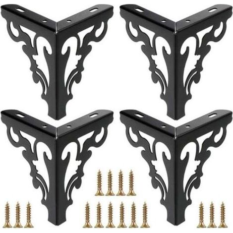 Pieds De Meuble En Métal Modernes Pour Canapé Commode Armoire Table À Thé Étagères Réparation Renforcement Capacité De Charge Élevée