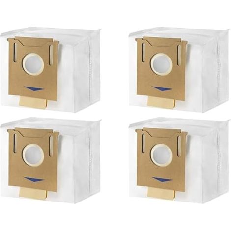 Lot de 4 sacs à poussière de rechange pour aspirateur robot Deebot N10, N10 Plus (1/5)