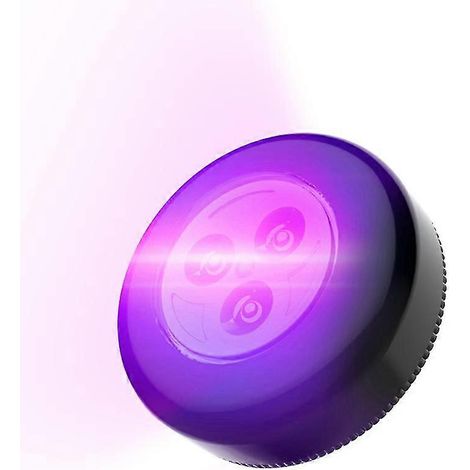 Lampe UV portable noire à ultraviolets, lampe de nettoyage ultraviolet de poche avec adhésif au dos pour la maison T (1/3)