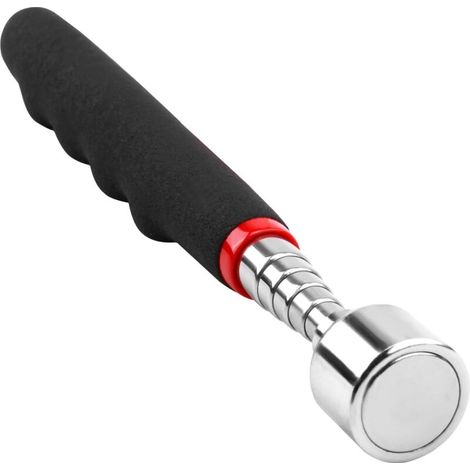 Outil de Ramassage Aimanté Télescopable, Aimant Telescopique Jusqu'À 9 Kg, Longueur Extensible de 84 cm, pour Mécaniciens et Artisans (1/5)