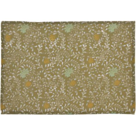 Tischset aus Baumwolle mit Blumenmuster, 45 x 30 cm