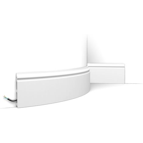 Plinthe flexible et classique SX118F - L200 x H13,8 x l1,8 cm - ORAC DECOR