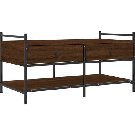 Maison Exclusive - Tavolino da Salotto Rovere Marrone 99x50x50cm Legno Multistrato