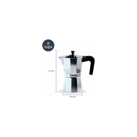 Macchina da caffè Lacor 62029 alluminio 1 litro