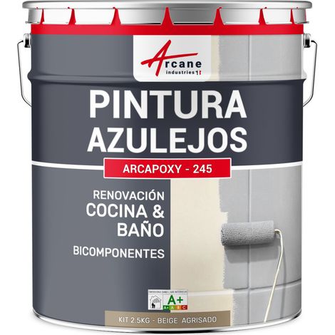 Pintura para azulejos de baño y cocina - ARCAPOXY AZULEJOS