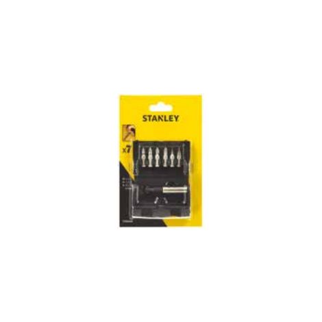 Punta Atornillador MagneticaPz1-Pz2-Ph1-Ph2-R4,5-6,5 Stanley 7 Pz
