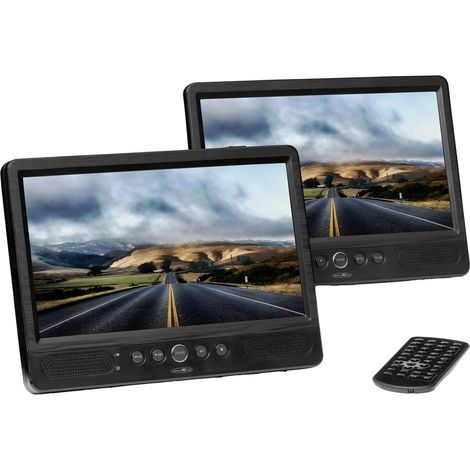 Reflexion DVD1052 Lecteur DVD pour appuie-tête avec 2 écrans Diagonale d'écran=25.7 cm (10.1 pouces) S777761