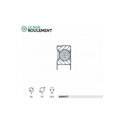 Roulement à billes AB40577-SNR