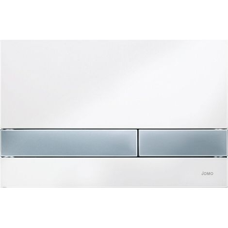 Plaque de commande Exclusive 2.0 blanc mat