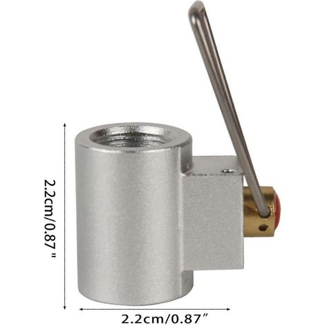 Adaptateur de recharge pour cartouche de gaz d'extérieur, butane, propane, petit modèle, pour entrée de réservoir, valve, convertisseur, connecteur, accessoires de camping - A- (1/4)