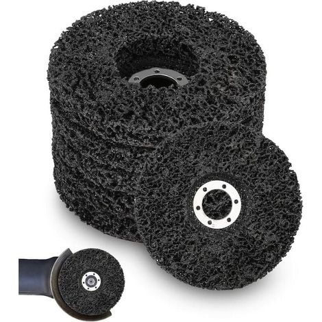 Piece grinding disc, 125 x 22 mm, angle grinder grinding disc, cleaning grinding disc, coarse cleaning discs CSD for removing rust from paint YMYNY (1/4)