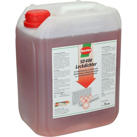Etanchéifiant SD400 pour fuites dans les chaudières 5 litres